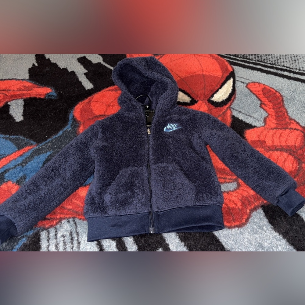 Nike Dark Blue Fleece Hoodie